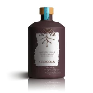 olio extravergine di oliva denocciolato superintensivo coriana bottiglia oleificio cericola