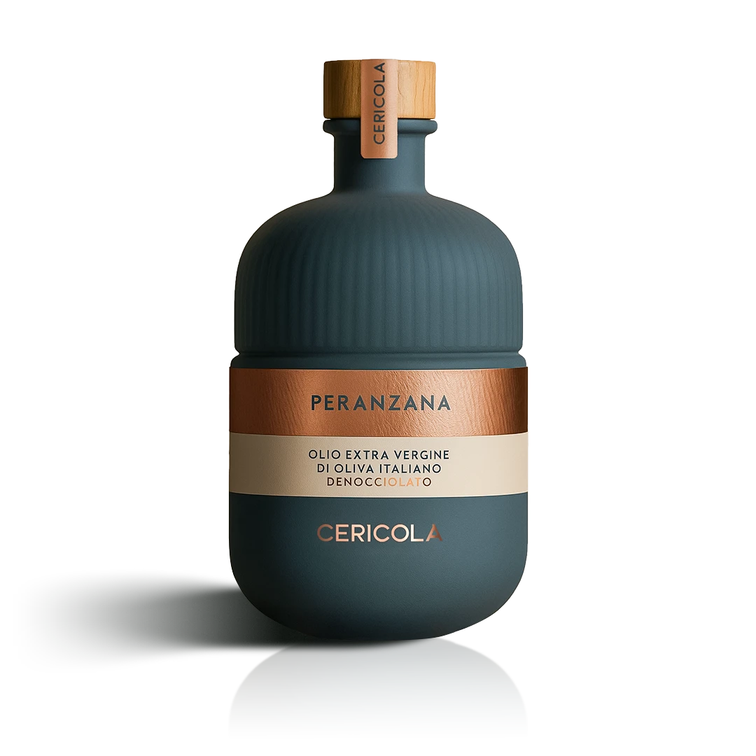 olio extravergine di oliva peranzana monocultivar bottiglia oleificio cericola