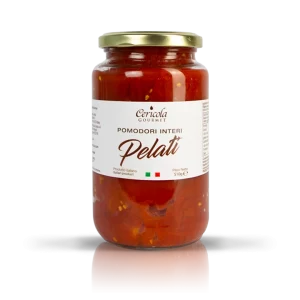 pomodori interi pelati oleificio cericola